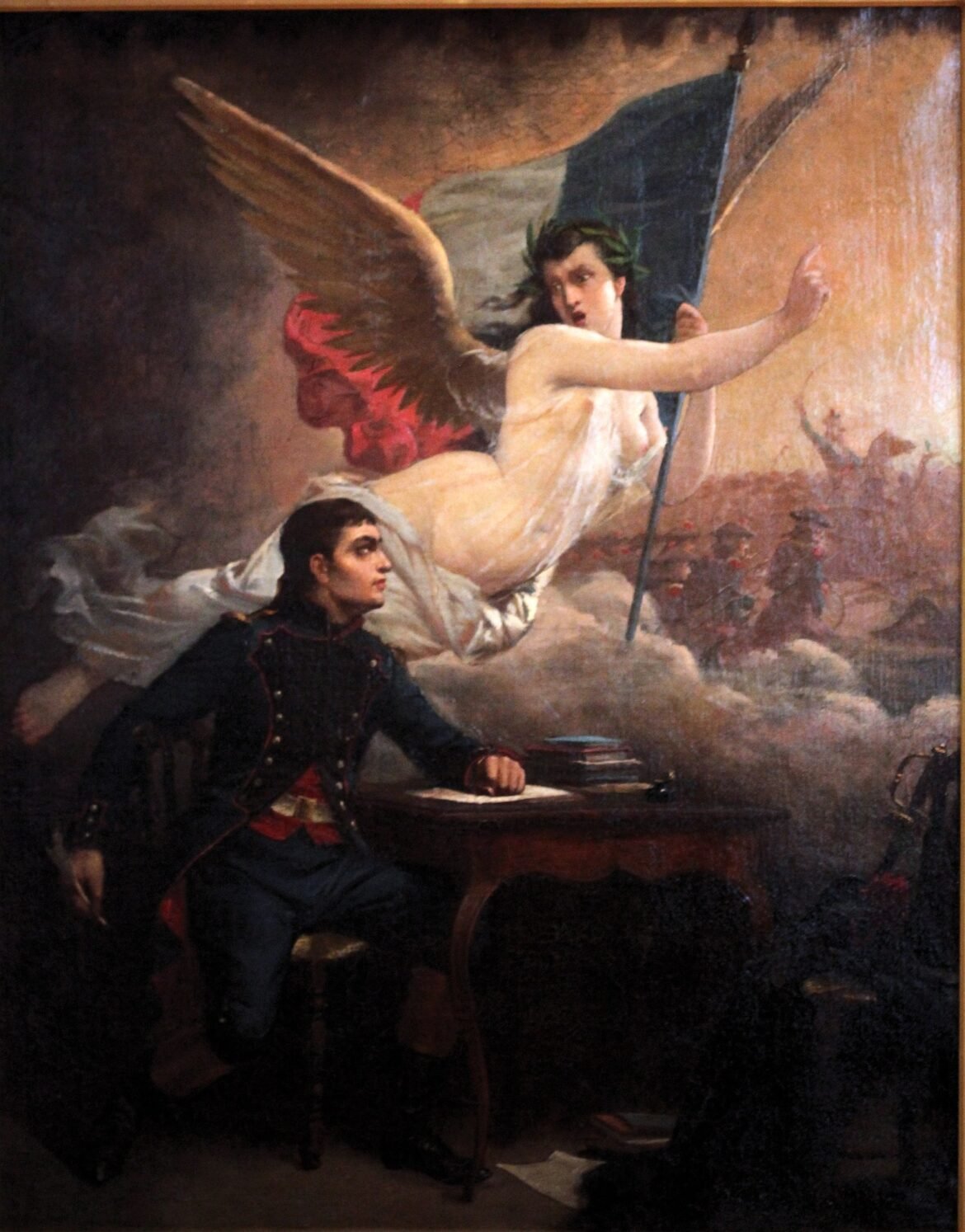 Rouget de Lisle composant la Marseillaise 1875 - Auguste de Pinelli © Musee de la Revolution francaise